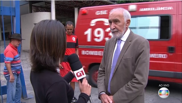 26/10/2017 – Bom Dia Rio –  Presidente em exercício do SinMed fala sobre a crise do SUS no município do Rio