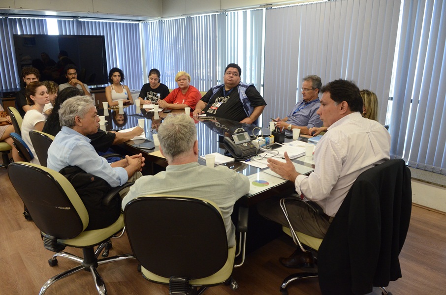Reunião do Comando de Greve com Secretário de Saúde