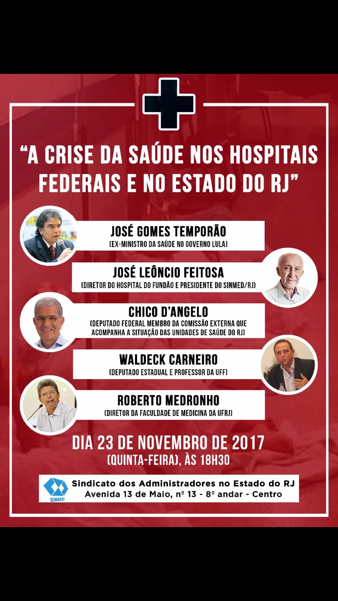 Importante debate. Participe. Divulgue.