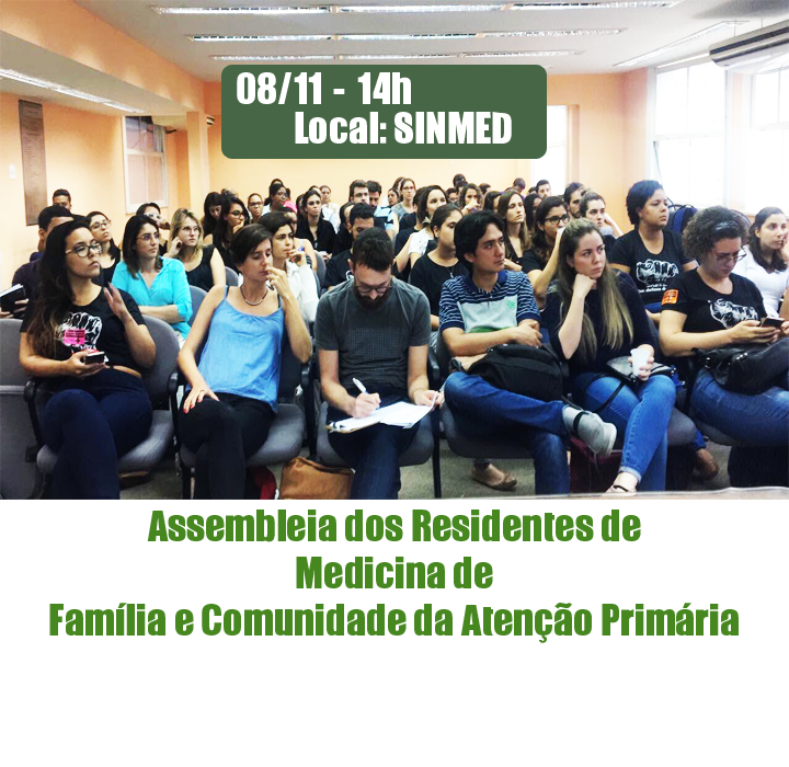 Assembleia dos Residentes de Medicina de Família e Comunidade da Atenção Primária