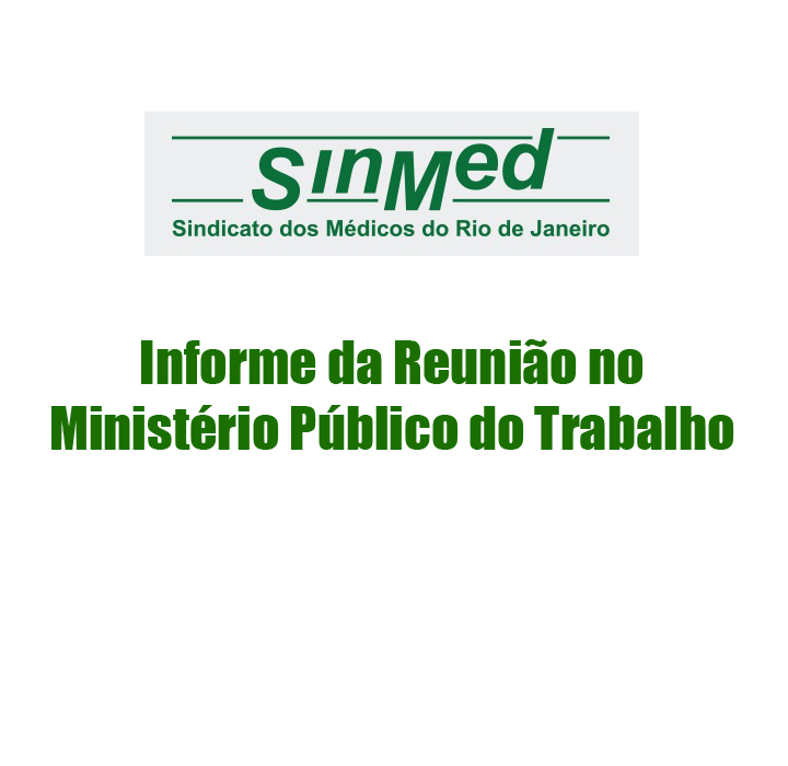 INFORME DA REUNIÃO DE CONCILIAÇÃO DO MINISTÉRIO PÚBLICO DO TRABALHO EM 14/11/2017