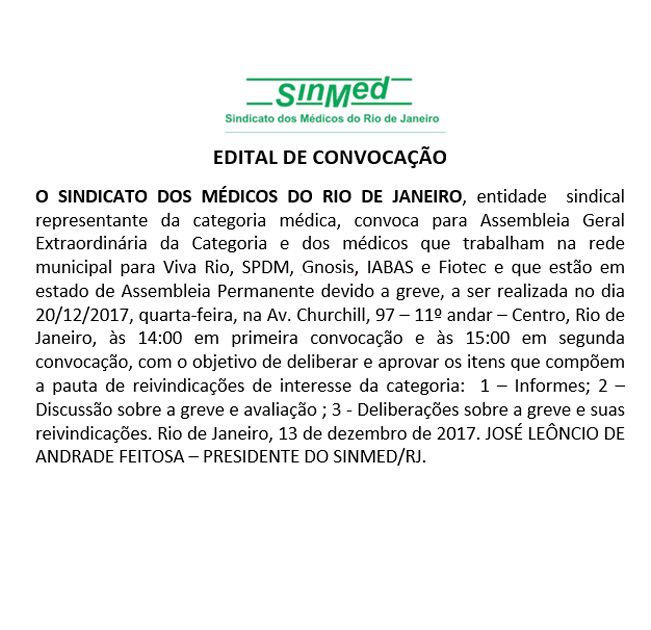 Assembleia Geral Extraordinária dos Médicos da Atenção Básica – 20/12/2017⠀⠀⠀⠀⠀⠀⠀⠀⠀⠀⠀⠀⠀⠀⠀⠀⠀⠀⠀⠀⠀⠀⠀⠀⠀⠀⠀⠀⠀⠀⠀⠀⠀⠀⠀⠀⠀⠀⠀⠀⠀⠀