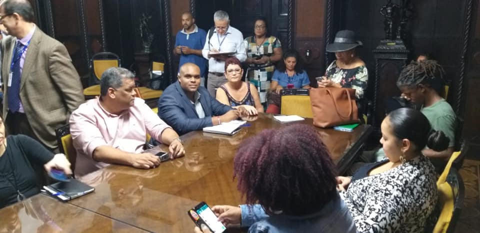 Reunião dos sindicatos da área da Saúde