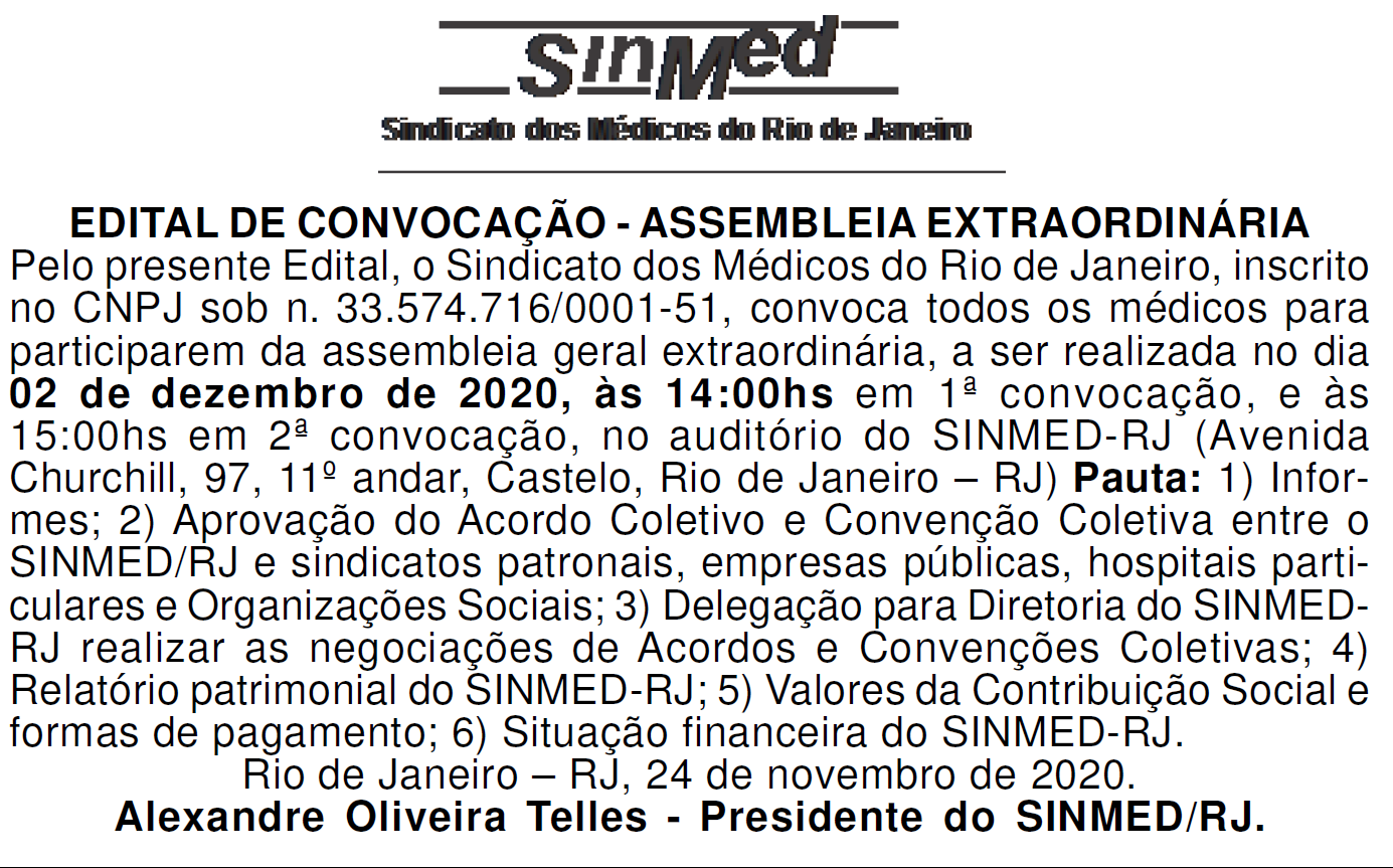 Assembleia Geral Extraordinária