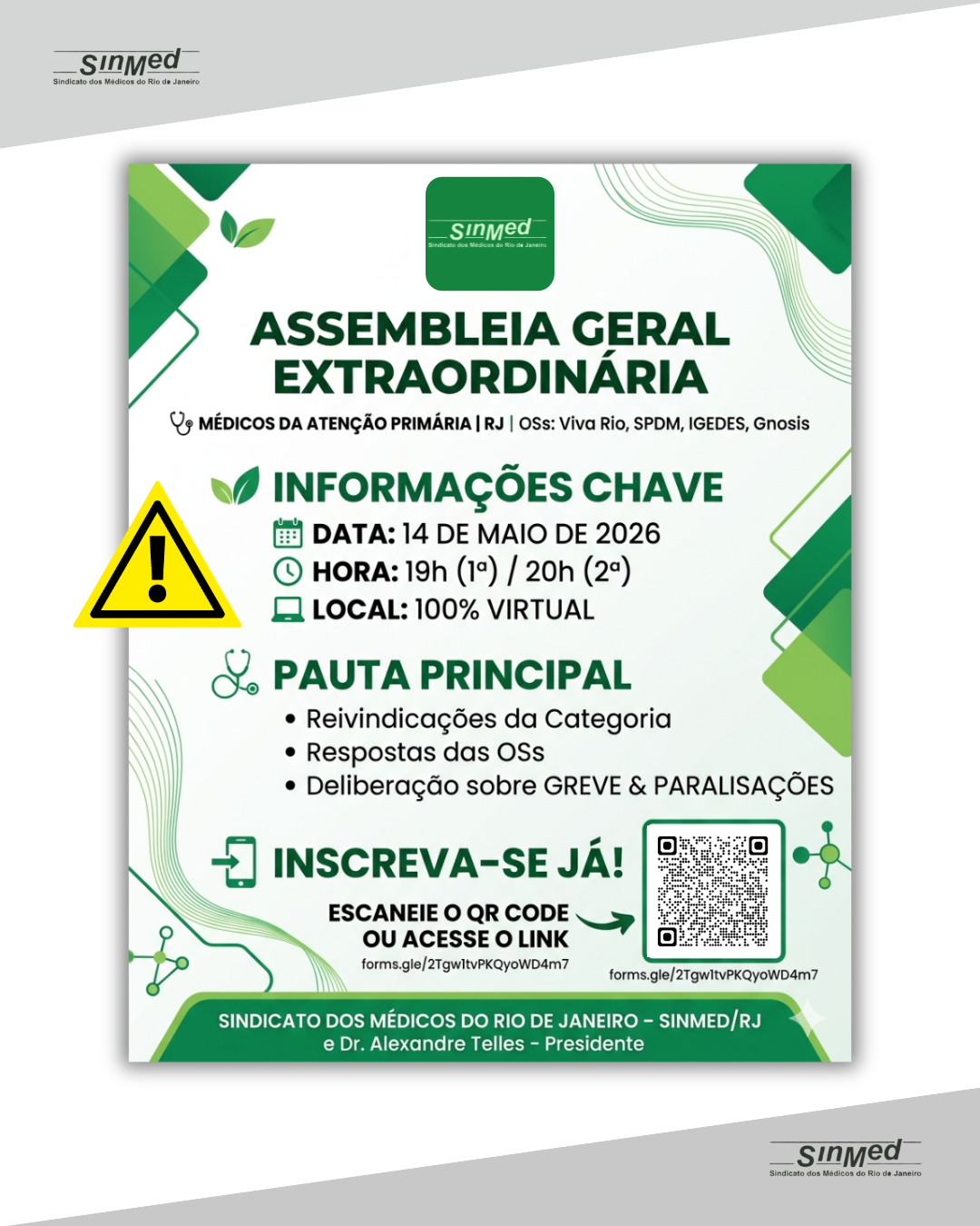 Edital de convocação de Assembleia Geral Extraordinária