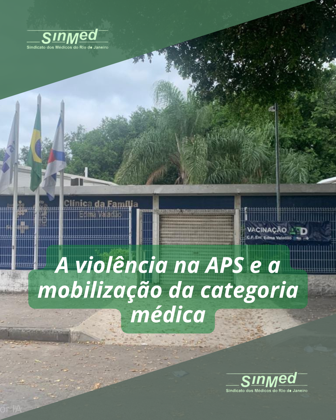 A violência na APS e a mobilização da categoria médica